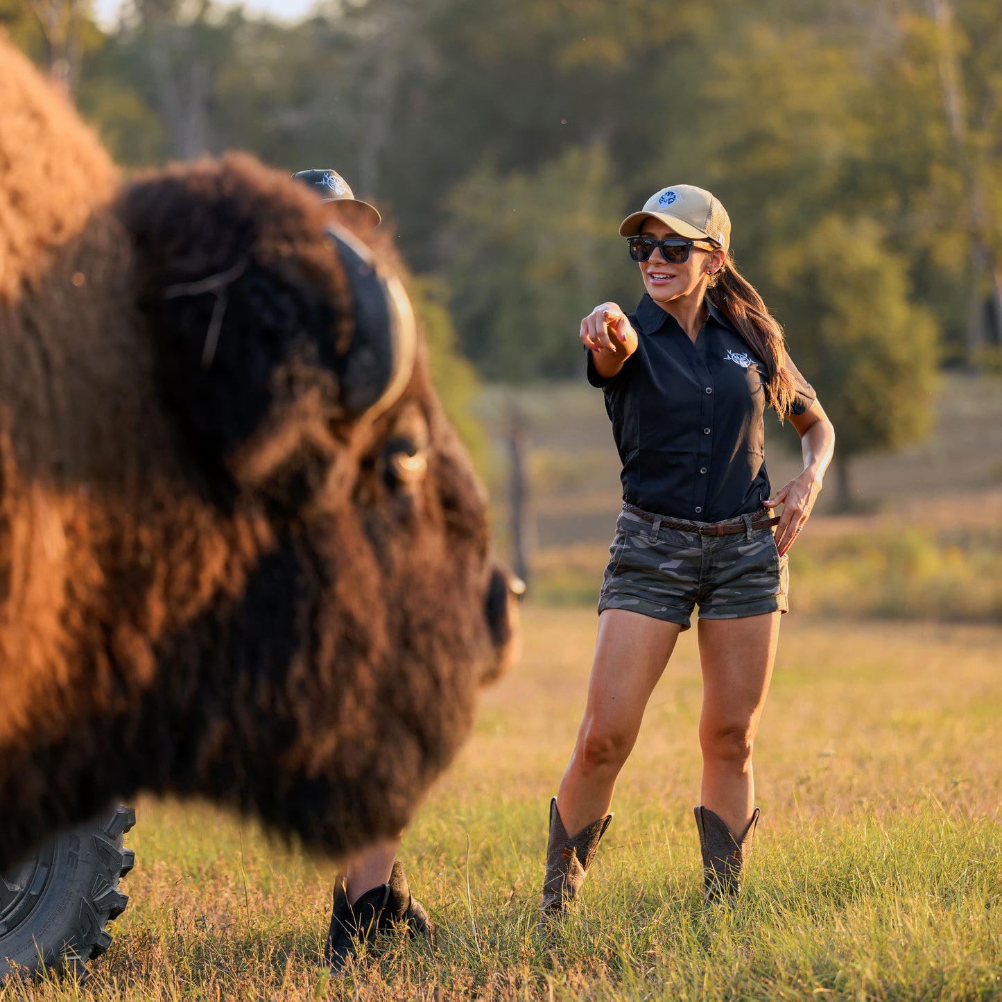 Heartbeat of a Hunter Ladies' Classic MicroFiber Shirt