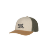 Stone Ranch Gold and Beige Cap - Black Logo