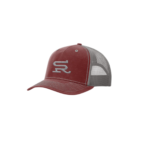 Stone Ranch Brick and Grey Cap - Silver Logo