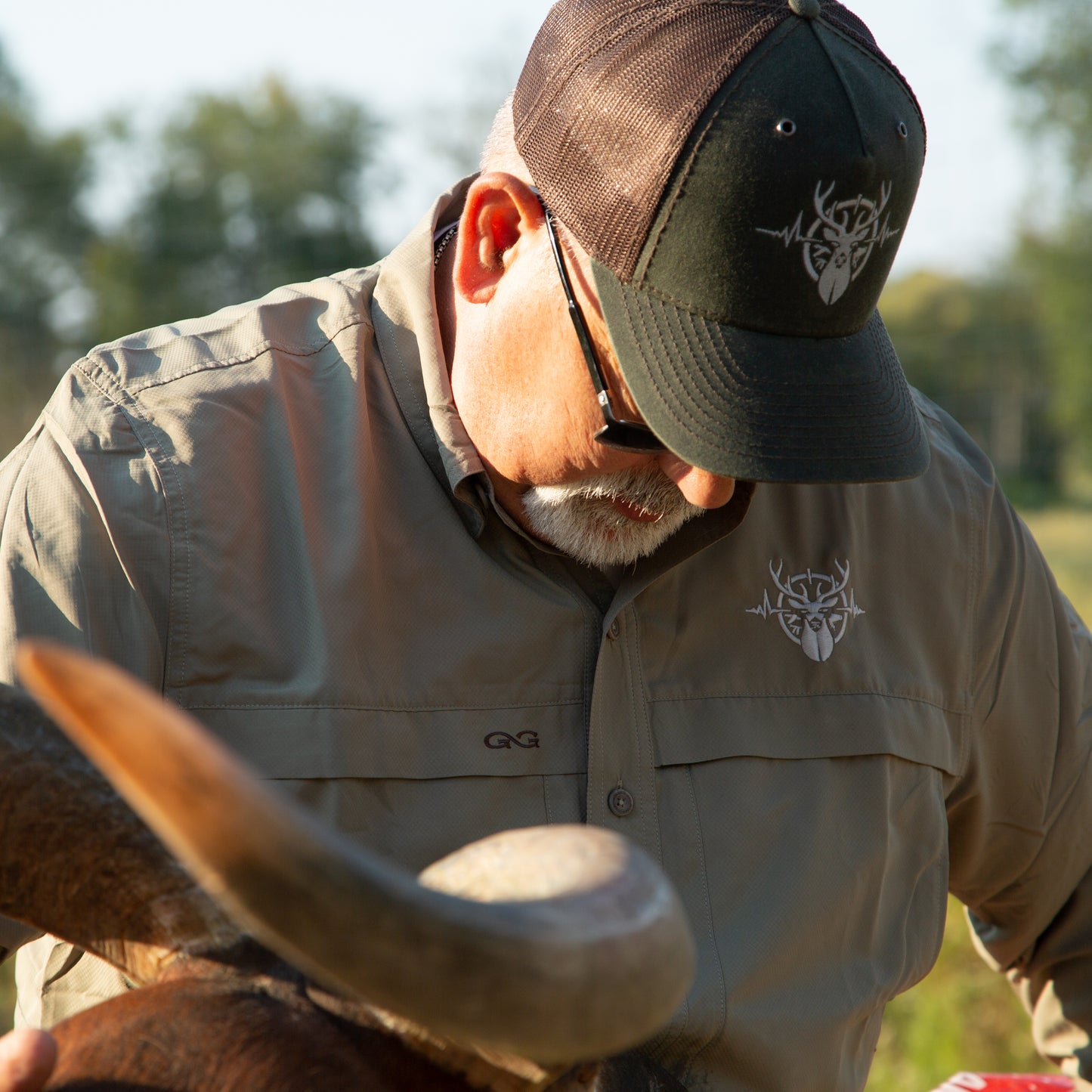 Heartbeat of a Hunter Men's MicroFiber Shirt